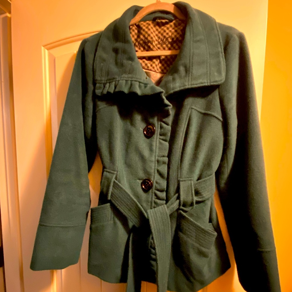 Steve Madden Women’s Teal Coat Large